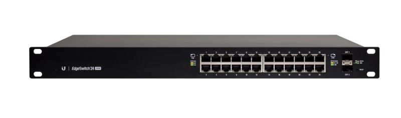 UBIQUITI ES-24-250W 24-port + 2xSFP Gigabit PoE switch 24V/48V 802.3af/802.3at Ubiquiti Networks