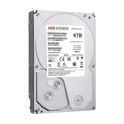 Hard disk 6TB - Hikvision Surveillance DS60HKVS-VX1 Hikvision