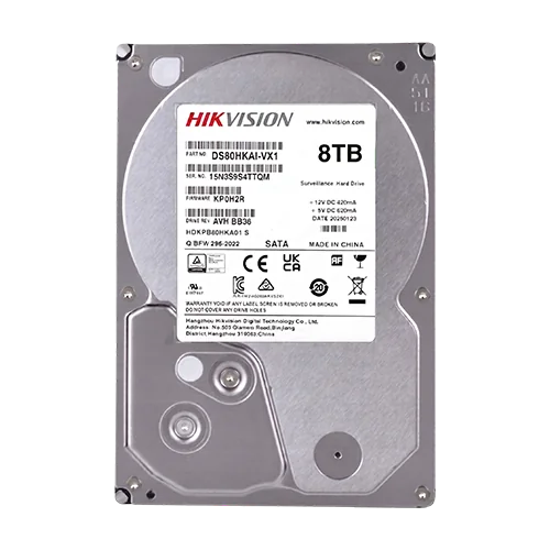 Hard disk 8TB - Hikvision Surveillance DS80HKAI-VX1 Hikvision