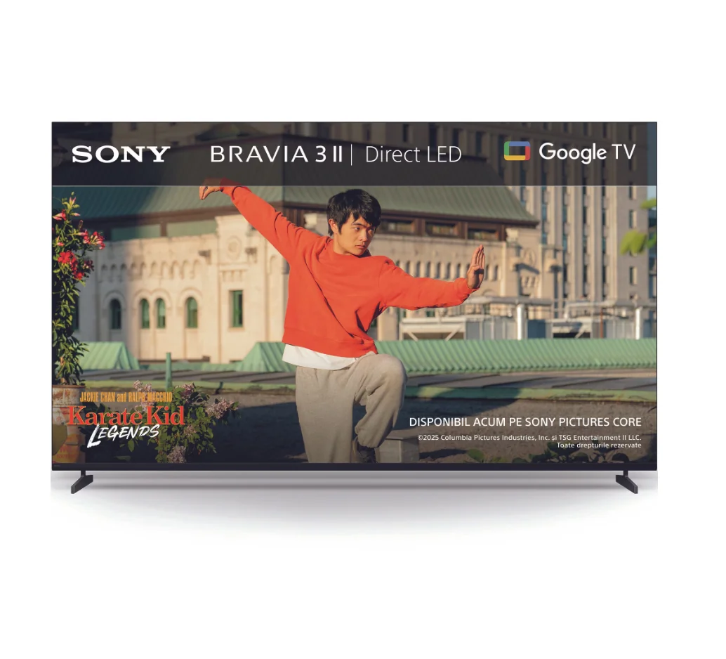 Televizor Sony BRAVIA XR 3 II LED 100XR35M2, 253 cm, Smart Google TV, 4K Ultra HD, 120Hz, Clasa E (Model 2026) Sony