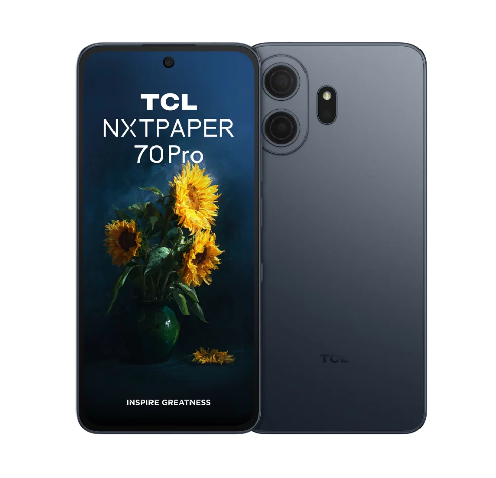 Telefon mobil TCL NXTPAPER 70 Pro, 8GB RAM, 256GB, Dual SIM, 5G, Stellar Blue TCL