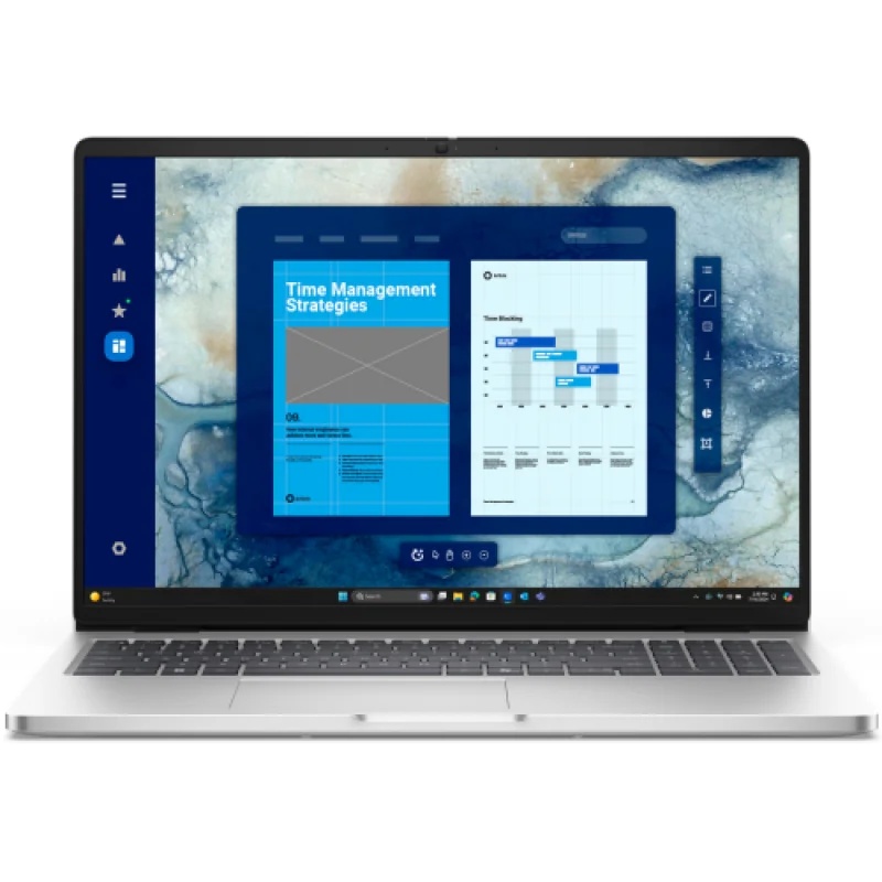 Laptop Business Dell Pro 16 PC16250, cu procesor Intel Core Ultra 7 255U, 16'' IPS, 32 GB DDR5, 1 TB, Intel Graphics, Windows 11 Pro Dell