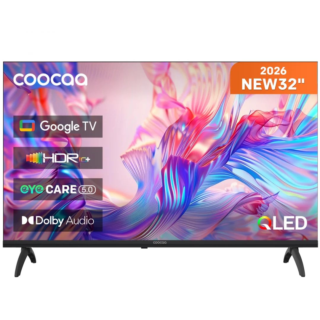 Televizor Coocaa QLED 32CGQH40Z, 80 cm, HD, Smart TV Coocaa
