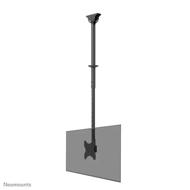 Suport TV Neomounts CL35-340BL12, VESA 200x200, inaltime ajustabila 106-156 cm, capacitate 50 kg, 25° inclinare, +3°, -3°rotire, +180°, -180° pivotare, negru Neomounts