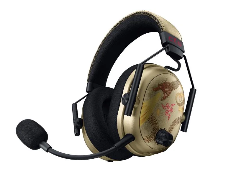 Casti wireless Razer Blackshark V3 Pro Counter-Strike 2 Edition, micrfon uni-directional, izolare fonică activăn, sistem sunet 7.1, frecventa 20 - 28000, autonomie 70 ore, negru Razer