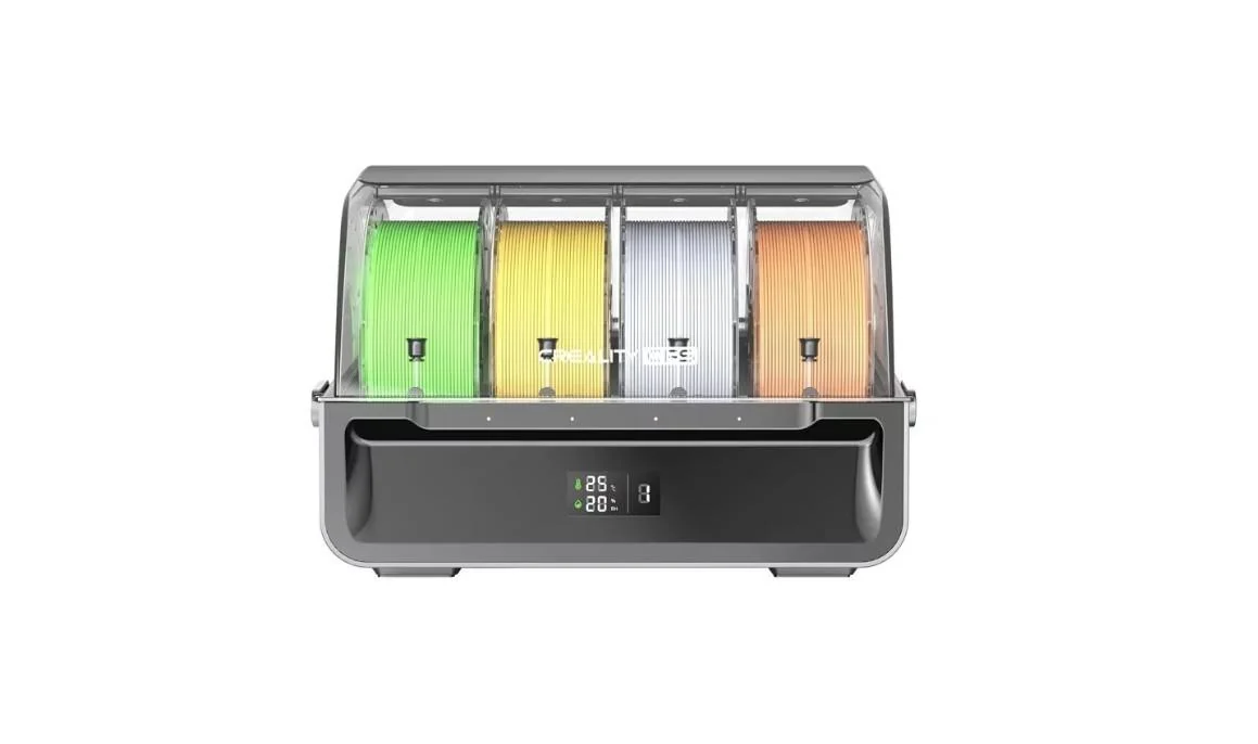 CREALITY CFS MULTI FILAMENT SYSTEM, Pentru printare 3D multi color sau multi filament, Compatibil cu Creality HI si Creality K2 Plus, Dimensiuni: 379 × 314 × 276 mm, Greutate: 4.56kg, Numar filamente suportate: 4, Diametru filament compatibil: 1.75mm,