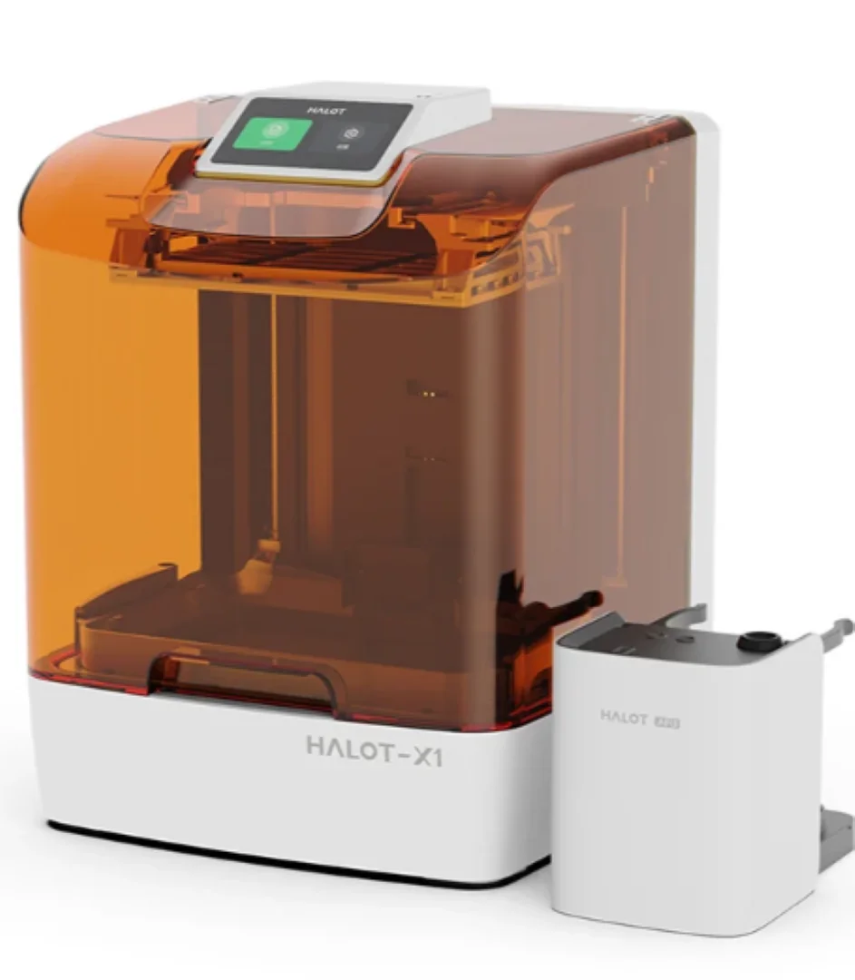 HALOT-X1 COMBO RESIN 3D PRINTER, Tehnologie LCD, Volum printare: 211.68mm*118.37mm*200mm, Dimensiuni imprimanta: 344mm*331mm*434mm, Sursa lumina: Honeycomb Matrix, Expunere: 6500+10% μW/cm2, Rezolutie: 16K(15120*6230PX), Dimensiune pixel: Creality