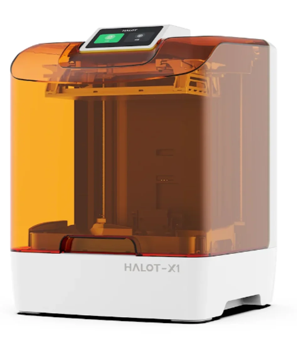 HALOT-X1 RESIN 3D PRINTER, Tehnologie LCD, Volum printare: 211.68mm*118.37mm*200mm, Dimensiuni imprimanta: 344mm*331mm*434mm, Sursa lumina: Honeycomb Matrix, Expunere: 6500+10% μW/cm2, Rezolutie: 16K(15120*6230PX), Dimensiune pixel: 14*19μm, Creality