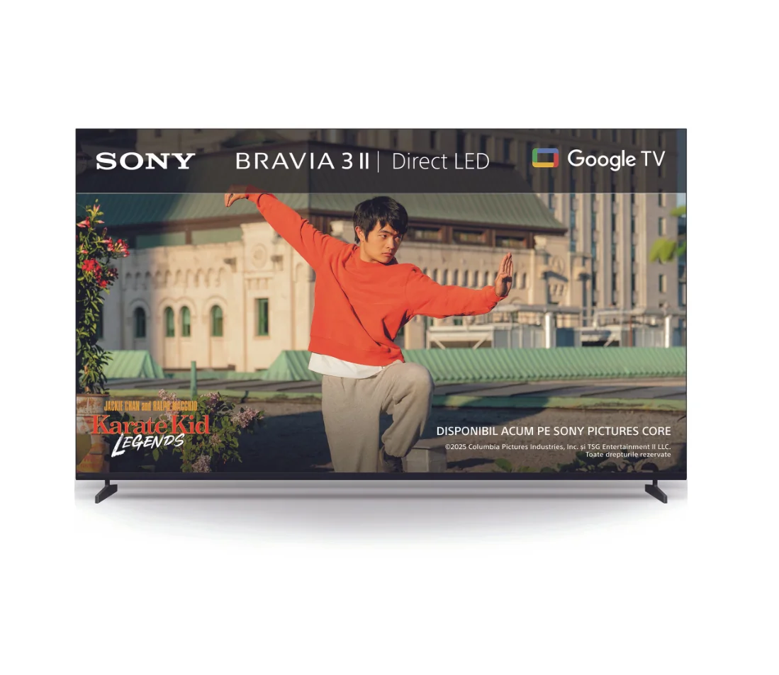 Televizor Sony BRAVIA XR 3 II LED 55XR35M2, 139 cm, Smart Google TV, 4K Ultra HD, 120Hz, Clasa E (Model 2026) Sony
