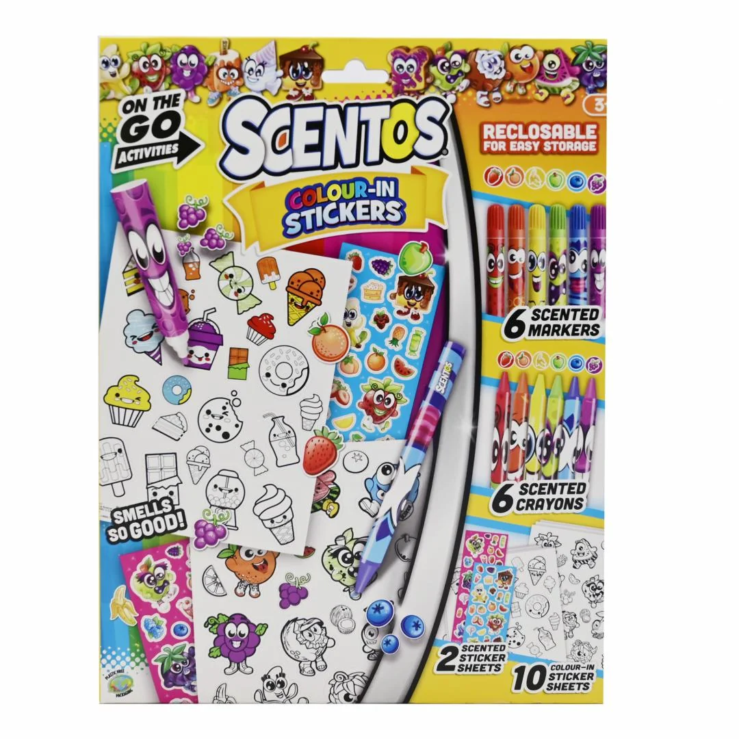 SET PARFUMAT DE CALATORIE SA COLORAM SI SA LIPIM STICKERE,SCENTOS Scentos