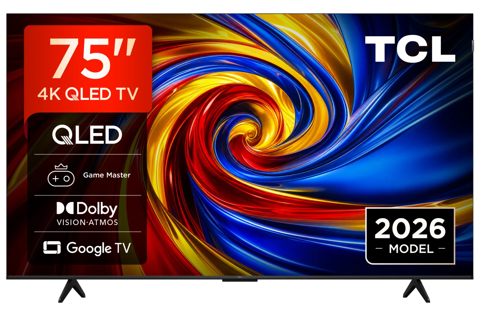 Televizor TCL QLED 75QLED780L, 189 cm, Smart Google TV, 4K (Model 2026) TCL