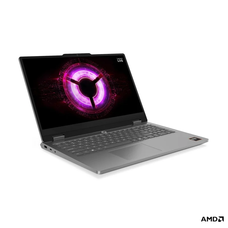 Laptop Gaming Lenovo LOQ Essential 15ARP11, cu procesor AMD Ryzen 5 150, 15.6'' IPS, 16 GB DDR5, 512 GB, NVIDIA GeForce RTX 5050, 8GB GDDR7, Fara OS Lenovo