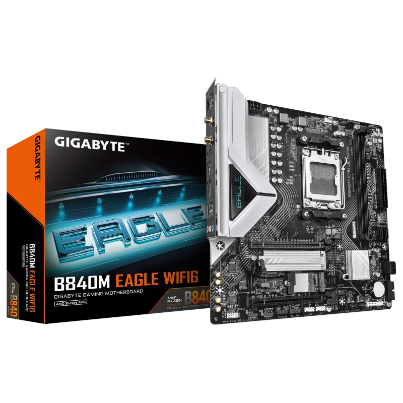 Placa de bază Gigabyte B840M EAGLE WIFI6 AM5
