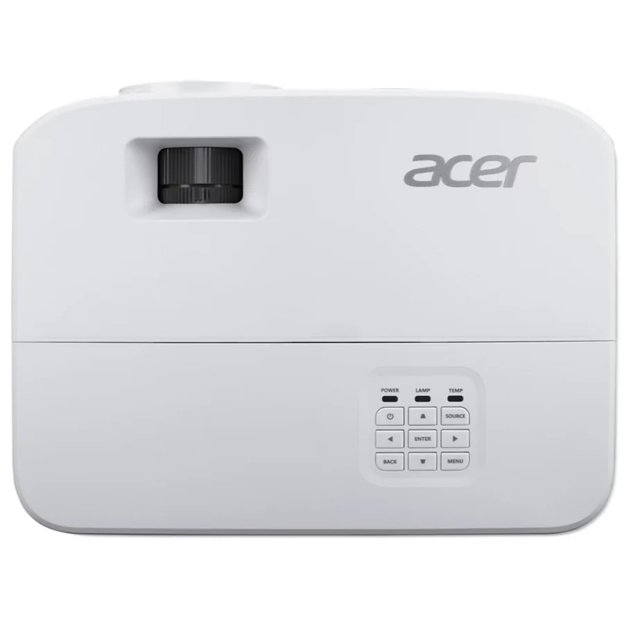 Videoproiector Acer X1526, FHD 1920*1080, up to WUXGA 1920*1200, 4.000 lumeni, 16:9/ 4:3, 13.000:1, diagonala maxima 300", distanta maxima de proiectie 10 m, boxa 3W, lampa 5.000/ 20.000 ore, 29-33 dB, 2.4 kg, 2 *HDMI, PC audio out, DC Out (5V/1.5A, USB Acer