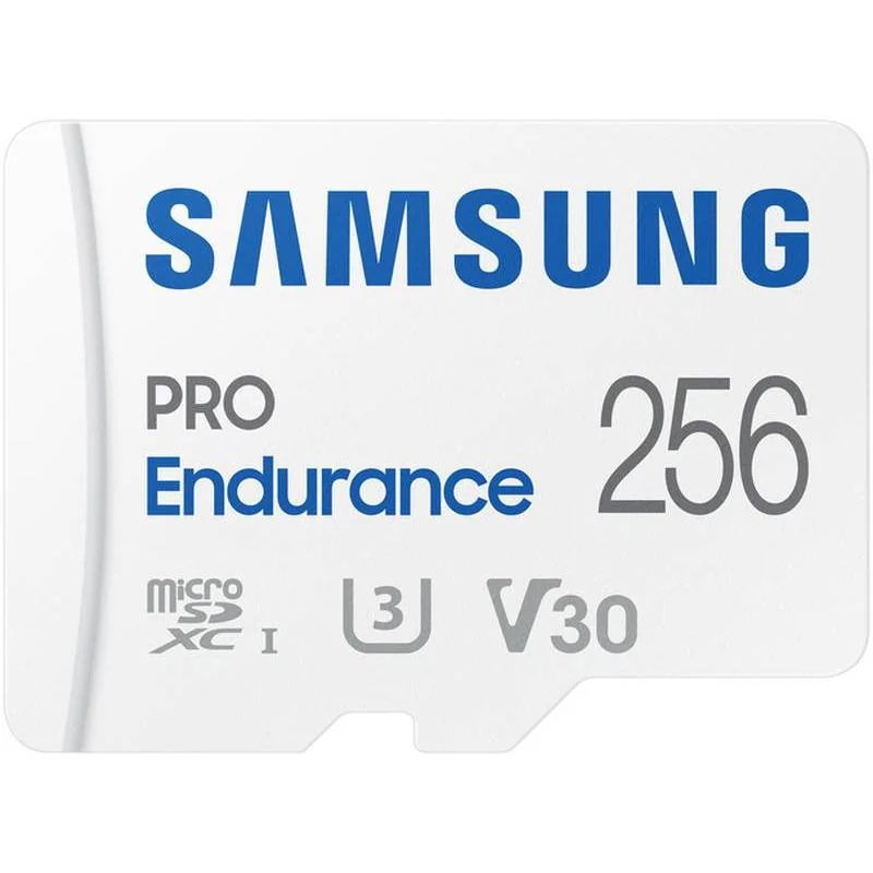Card de Memorie MicroSDXC Samsung PRO Endurance (2022) UHS-1 Clasa 10 256GB + Adaptor SD Samsung
