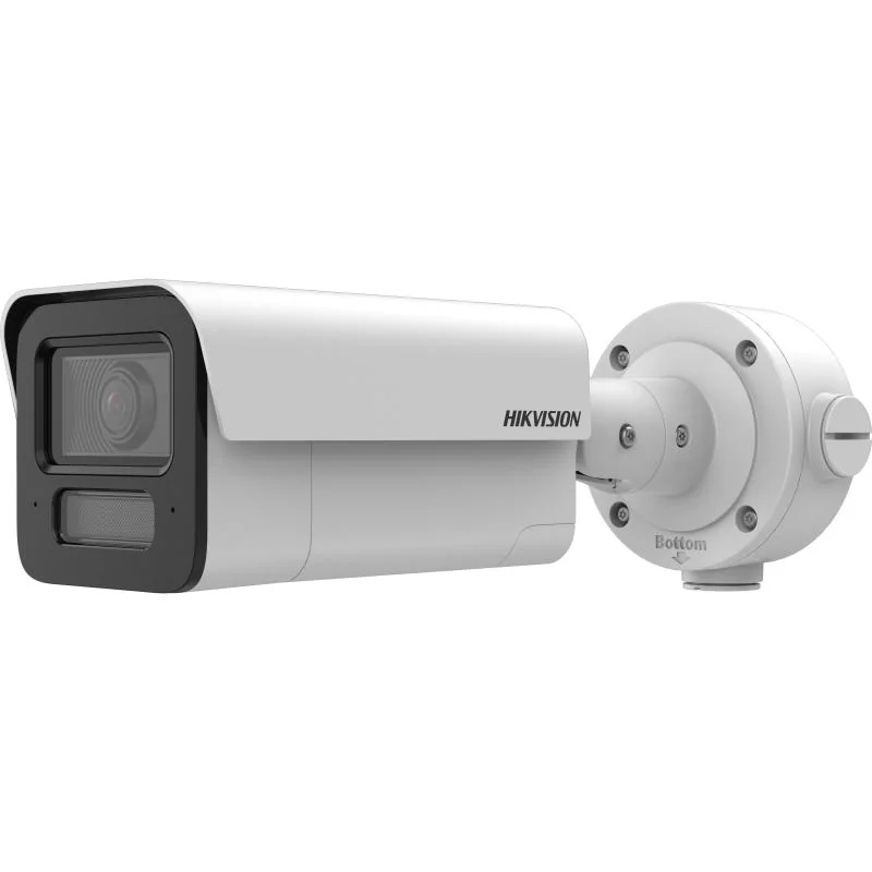 Camera de supraveghere IP Bullet 4MP Hikvision IDS-2CD5T47G2/V- XS(2.8MM), lentila fixa 2.8mm, iluminare min: Color:  0.0014 Lux @ (F1.0, AGC ON),B/W: 0.0005 Lux @ (F1.0, AGC ON),B/W: 0 Lux cu lumina alba, IR: 80m, microfon incorporat, difuzor