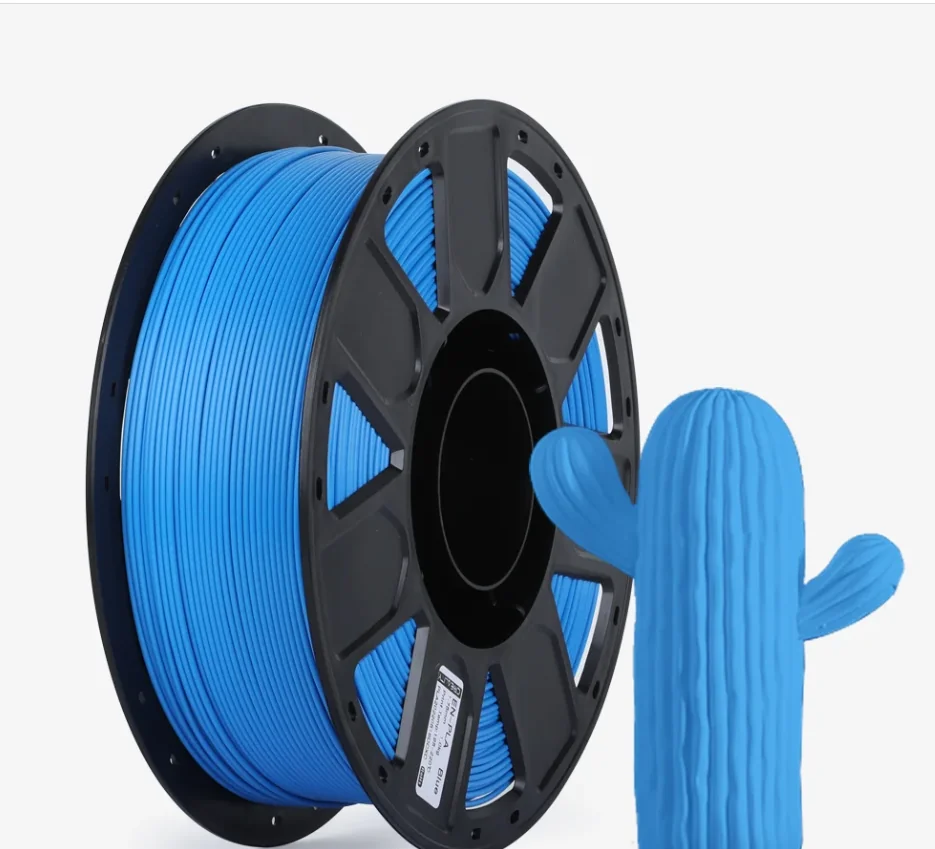 ENDER PLA 3D Printer Filament, 1KG, Blue, 1KG, Printing temperature: 200, Filament diameter: 1.75mm, Tensile strength: 60MPa, Size of filament wheel: Diameter 200mm, height 70mm, hole diameter 56mm. Creality