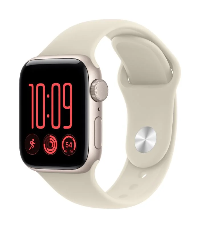Watch SE 3 GPS 40mm Starlight Aluminium Case with Sand Sport Band - S/M Apple