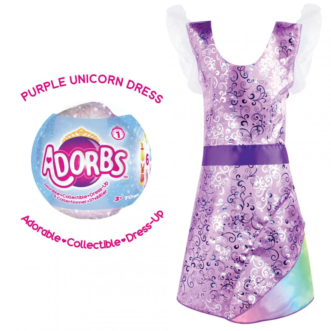 Adorbs- Costum tip rochie, mov Tomy