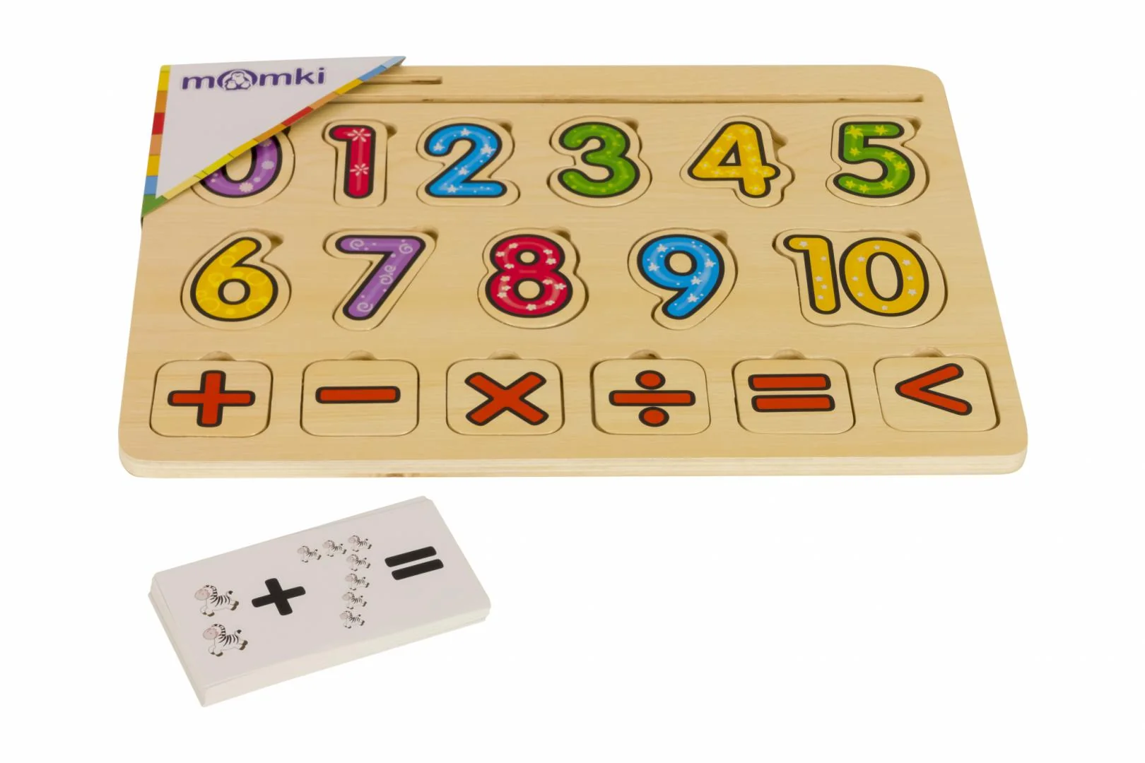 PUZZLE MOZAIC DIN LEMN-ÎNVĂȚĂM SĂ NUMĂRĂM Momki