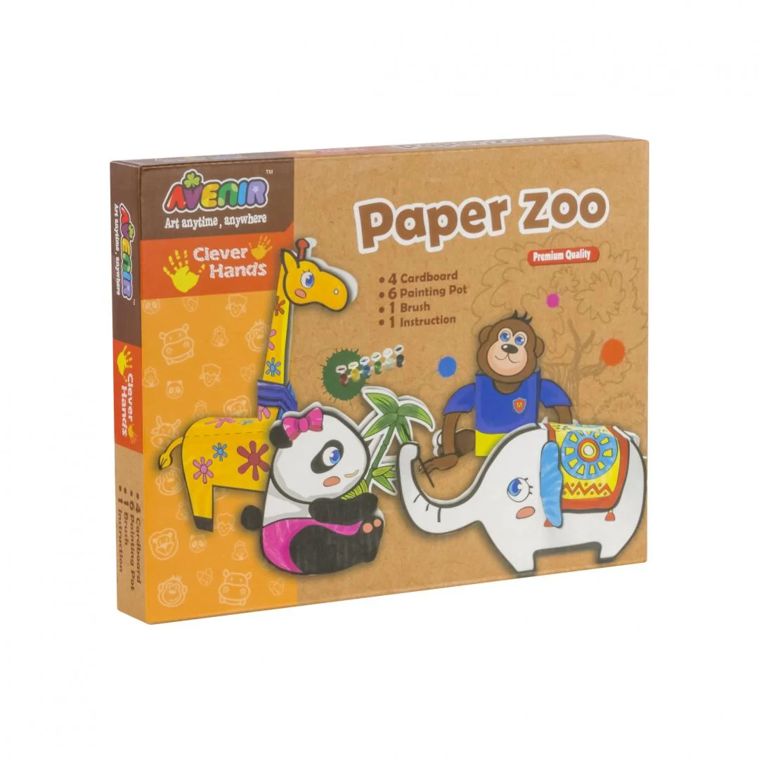 Gradina zoologica din hartie Momki