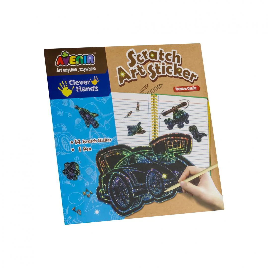 Autocolante pentru sgraffito- 14 Momki