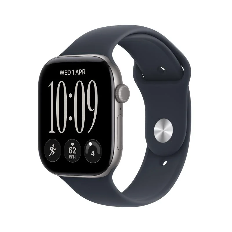 Watch Series 12 GPS 42mm Space Grey Aluminium Case with Navy Blue Sport Band - S/M Apple