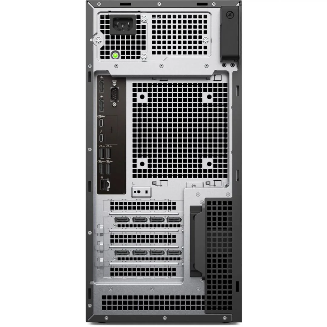 Desktop Workstation Dell Pro Max T2 cu procesor Intel Core Ultra 9 U9-285K pana la 5.7 GHz, 64 GB DDR5, 2TB SSD 4TB HDD, RTX 4000 Ada, Windows 11 Pro, Black Dell