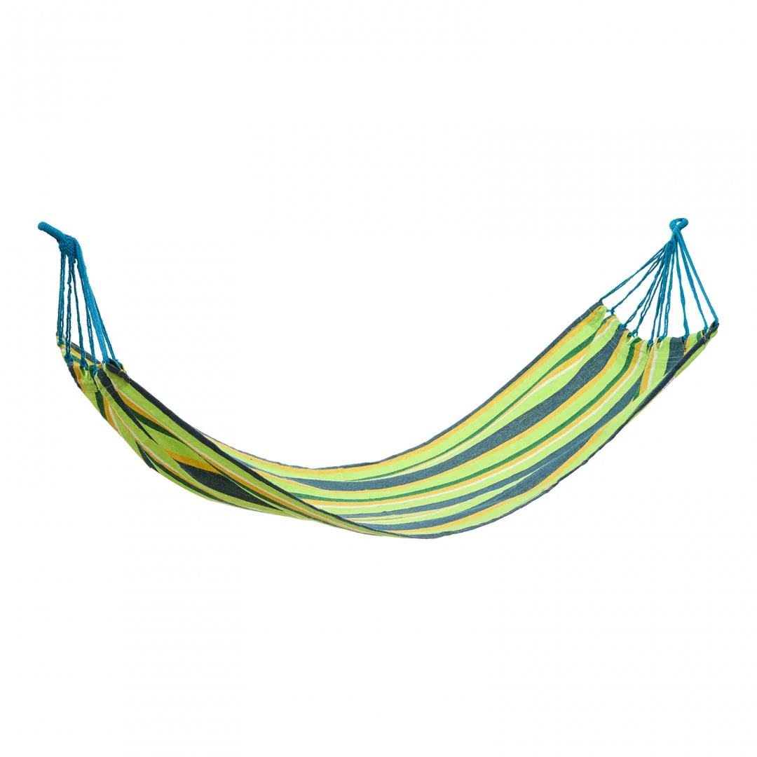 HAMAC GREEN STRIPES 200X80CM Heinner