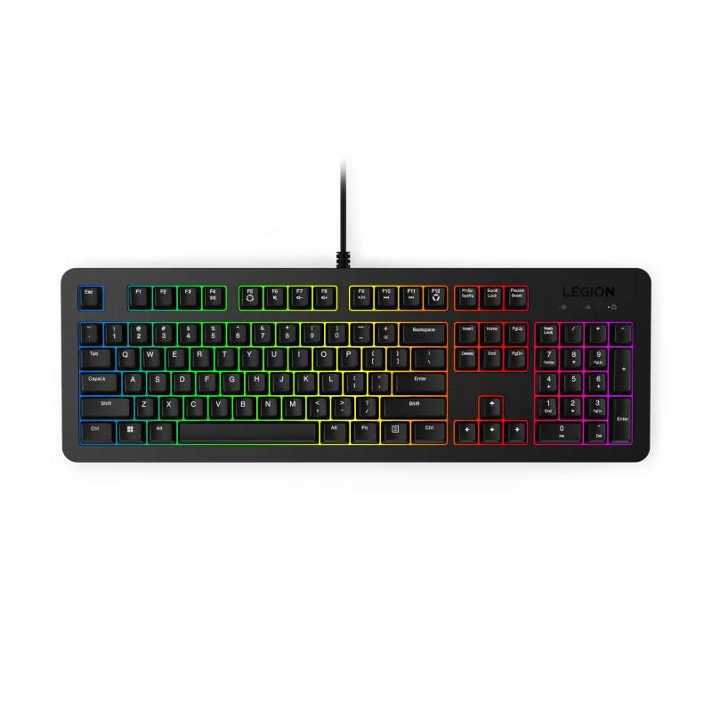 Tastatura Gaming LENOVO K310, RGB, USB, Negru Lenovo