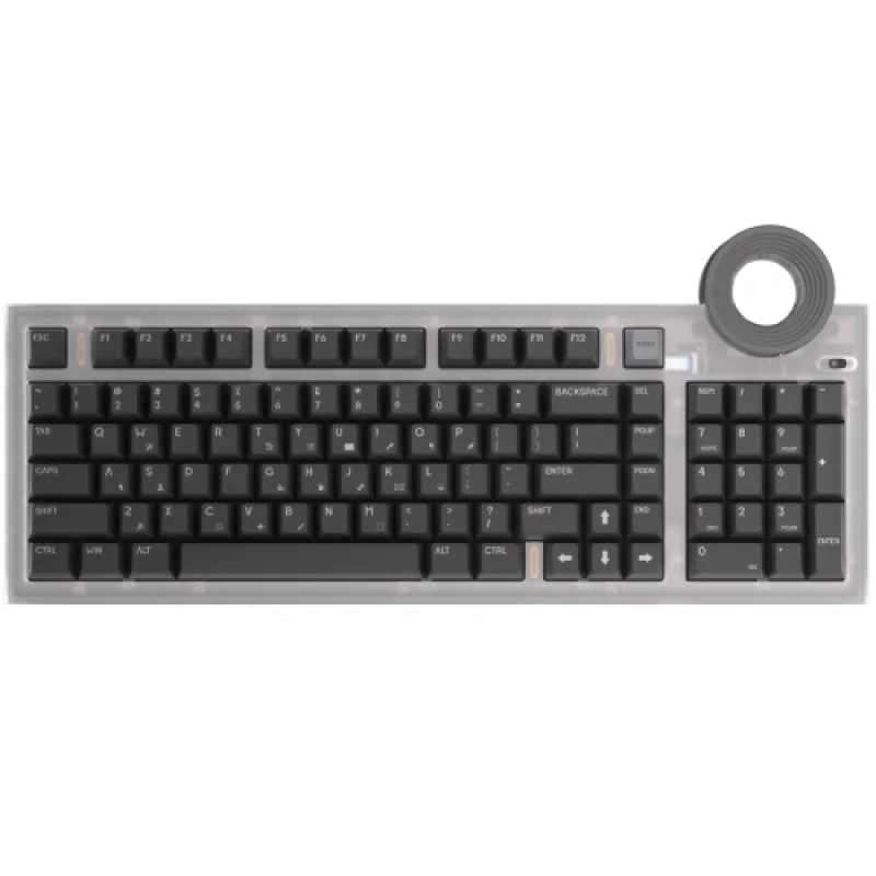 Tastatura Mecanica Lenovo Yoga Creative Keyboard AngryMiao Edition, RGB, USB, Gri Lenovo