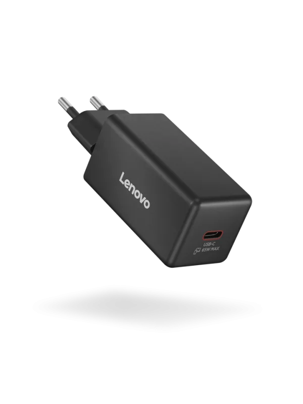 Incarcator Laptop Lenovo Mini GaN 65W, 65W, Negru Lenovo