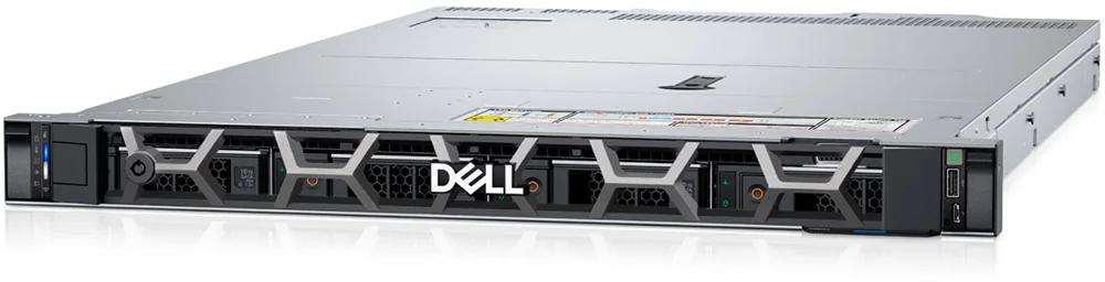 PowerEdge R660xs Rack Server Intel Xeon Silver 4510 2.4G, 12C/24T, 16GT/s, 30M Cache, Turbo, HT (150W) DDR5-4400, 32GB RDIMM, 6400MT/s, Dual Rank, 480GB SSD SATA Read Intensive 6Gbps 512e 2.5in Hot-plug AG Drive, 2.5 Chassis with up to 8 Hard Drives Dell