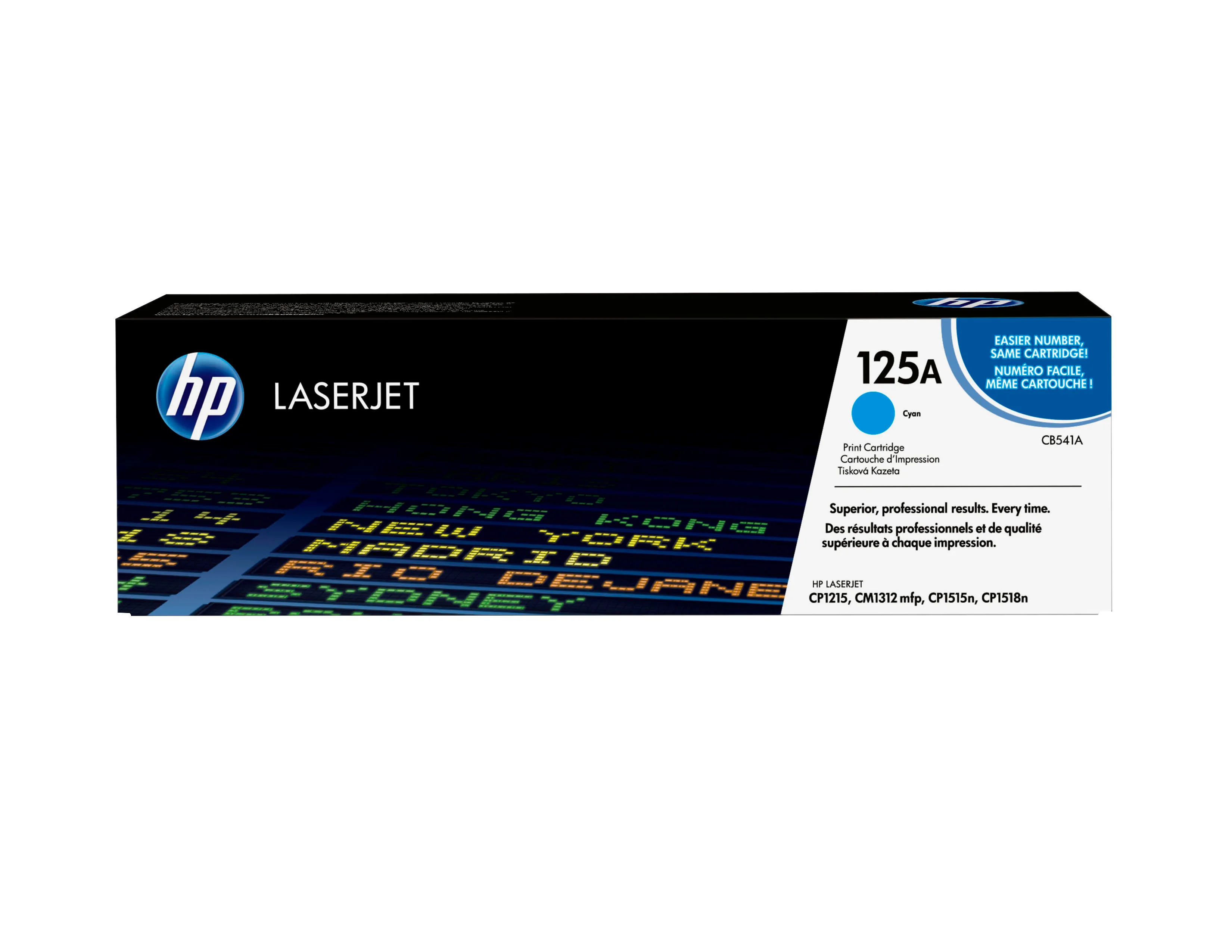 CB541A Toner HP turcoaz 1400 pag Color LaserJet CP1215 HP