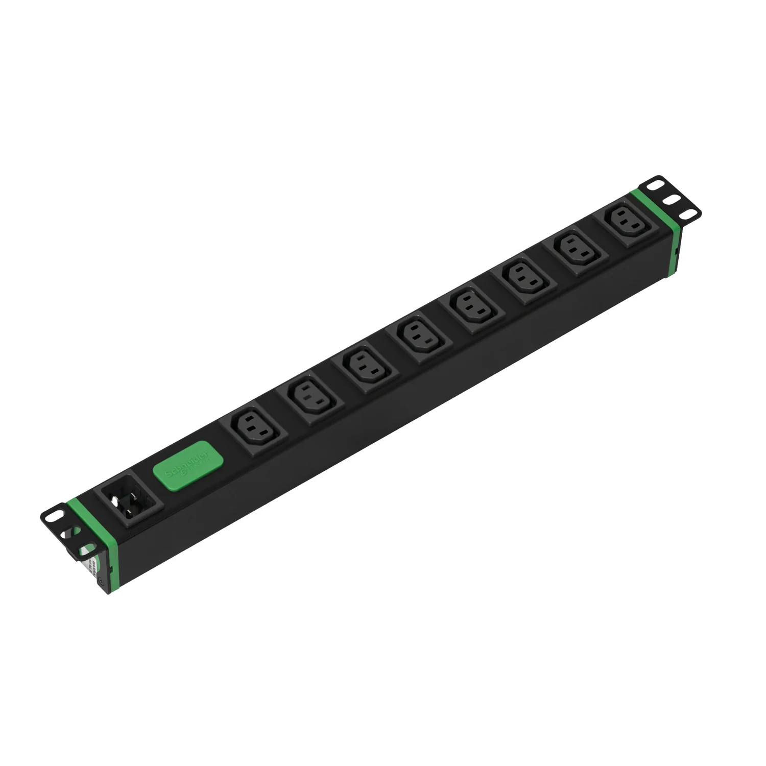 Easy Rack PDU Basic horizontal 1-phase 3.7 kW 230 V 16 A 8 x C13 sockets IEC60320 C20 input APC