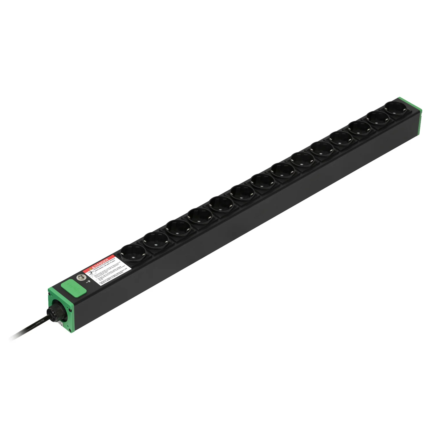 Easy Rack PDU Basic vertical 1-phase 3.7 kW 230 V 16 A 14 x SCHUKO sockets SCHUKO 16 A APC