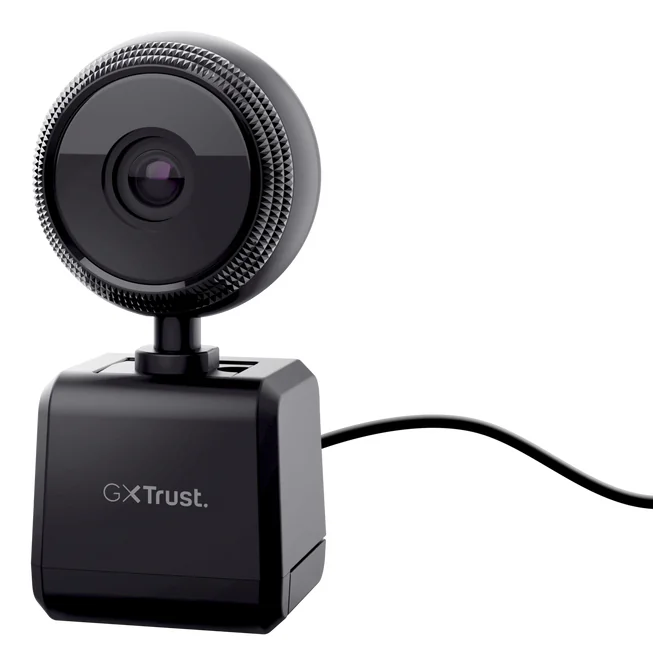 Camera Trust GXT 1259 pentru Nintendo Switch 2, lungime cablu 150 cm, rezolutie video 1080P FULL HD, max framerate 30 fps, negru Trust