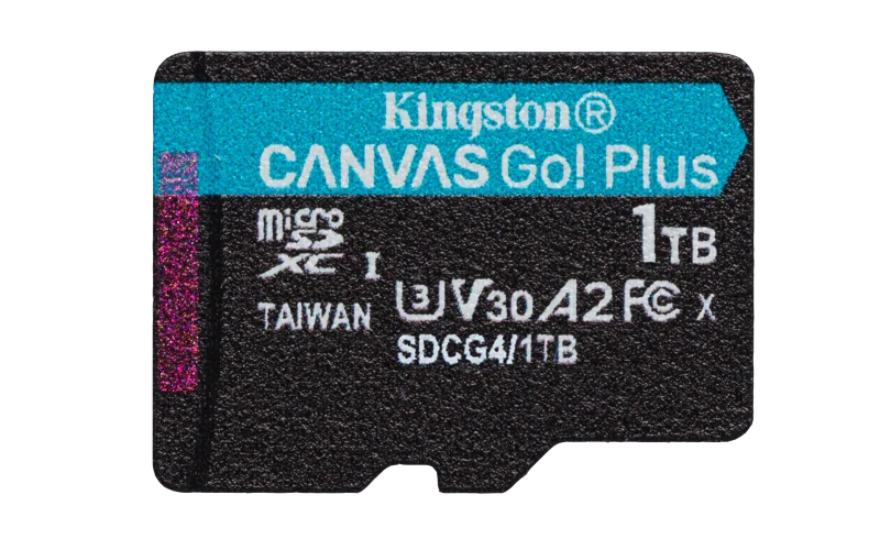 Card de Memorie MicroSDXC Kingston,1TB,Canvas GO Plus,Fara Adaptor Kingston