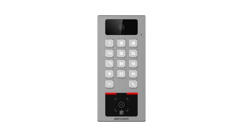Terminal Access Control DS-K1T502DBWX-CQR; multiple metode de autemtificare: card, PIN, QR code, etc, Linux; Resolution 2 MP, Wired Network:10 M/100 M self-adaptive, Working Temperature -40 C~ +70 C, Protective Level:IK09, IP65;Language:Arabic, English,