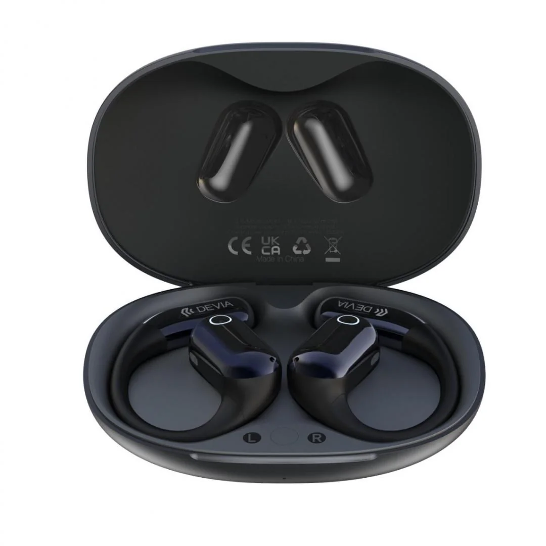 Casti Bluetooth Wireless Open-Ear OWS Ultra1 Negru Devia