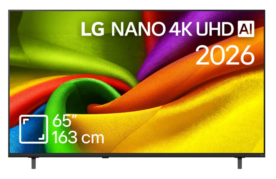 Televizor LG LED 65NU850B3LA, 163 cm, Smart, 4K Ultra HD, Clasa F (Model 2026) LG