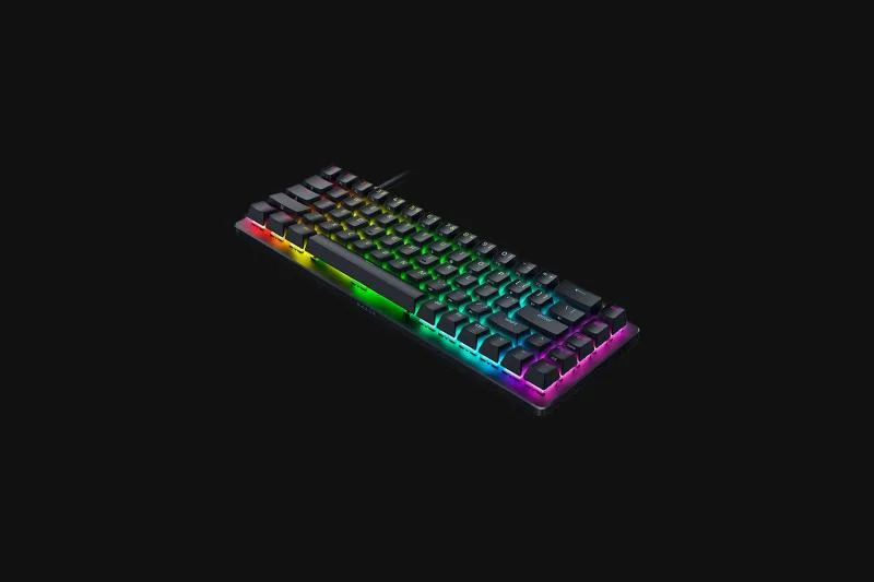 Tastatura Mecanica Gaming Razer Huntsman V3 HE Magnetic Mini 65% 8KHz, RGB, USB, negru Razer