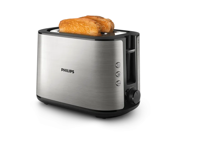 HD2650/90 BASIC FUJI TOASTER METAL/BLACK Philips