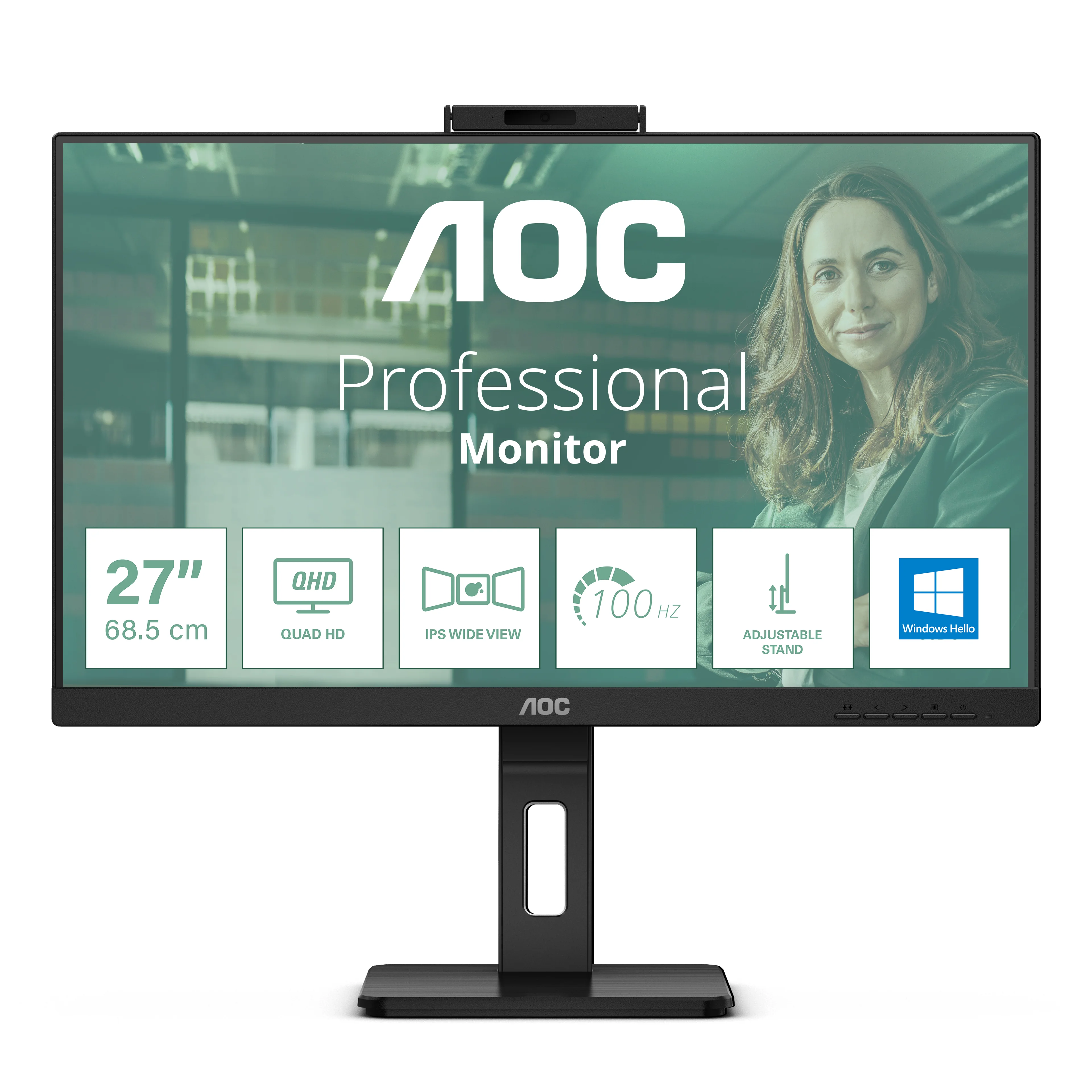 MONITOR 27" AOC Q27P3CW AOC