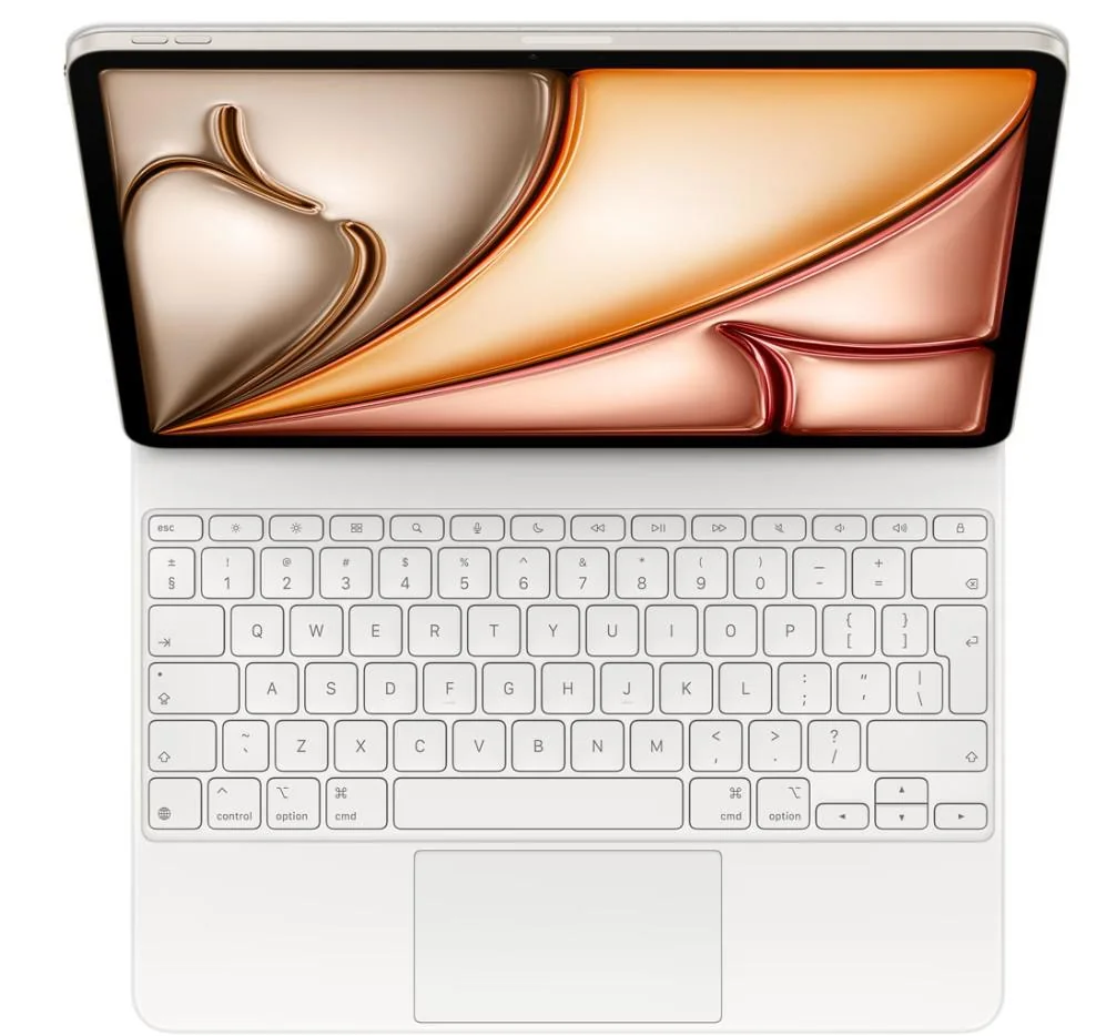Apple Magic Keyboard for iPad Air 13-inch (M3) - Romanian - White