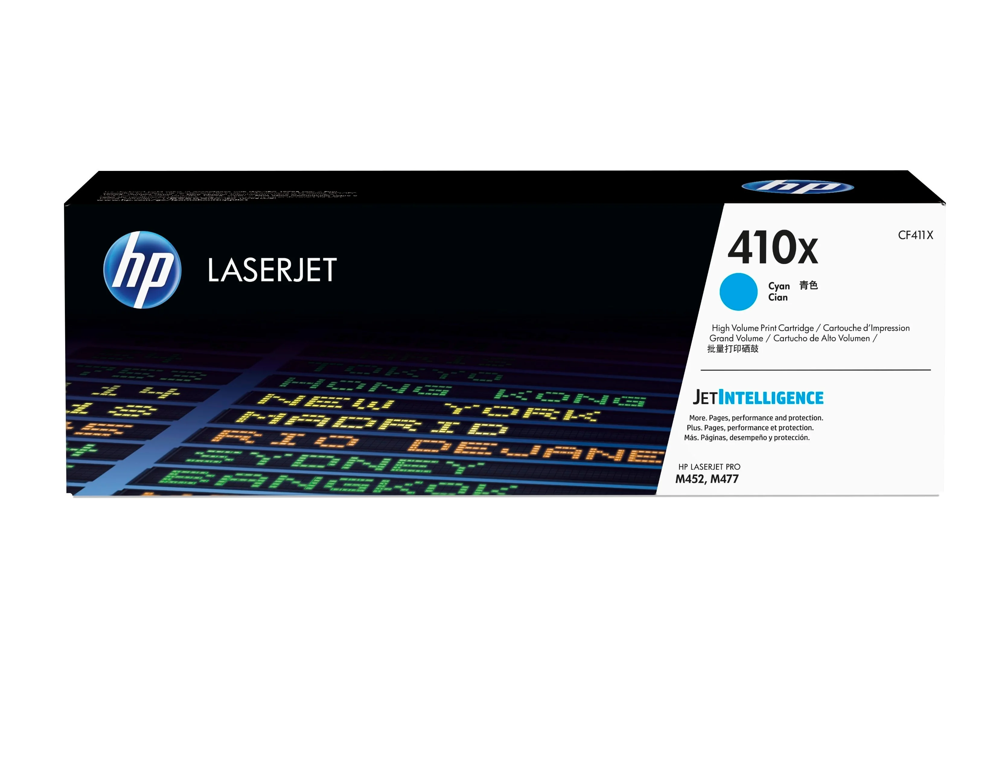 CF411X Toner HP 410X cyan LaserJet Pro M452/477 HP