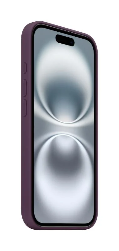 iPhone 16 Silicone Case with MagSafe - Plum
