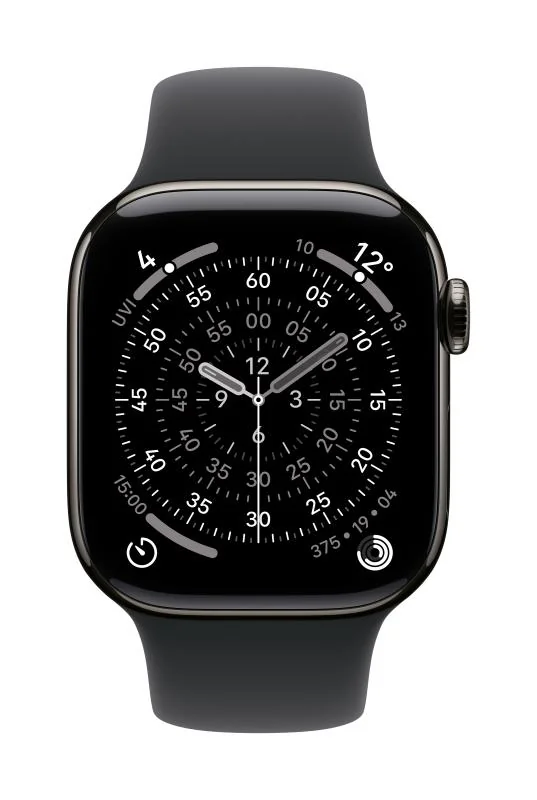 Apple Watch 42mm Sport Band: Black Sport Band - M/L