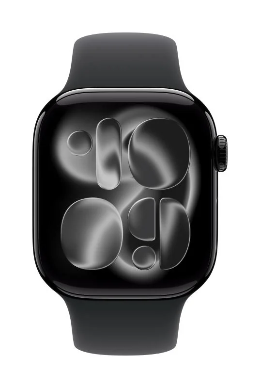 Apple Watch 42mm Sport Band: Black Sport Band - S/M