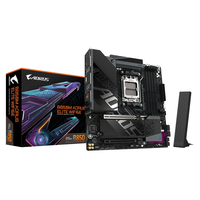 Placa de bază Gigabyte B850M AORUS ELITE WIFI6E AM5